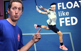 tennis footwork flow like Federer