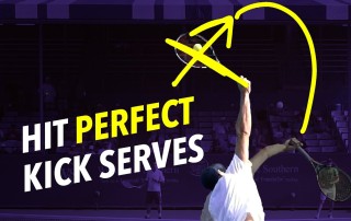 secrets of a perfect kick serve