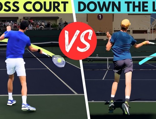 How to Master Cross Court vs Down the Line in Tennis