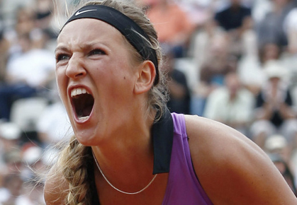 Azarenka shrieking